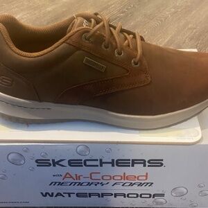 Skechers Delson- Antigo waterproof slip-on Style 65693/CBD